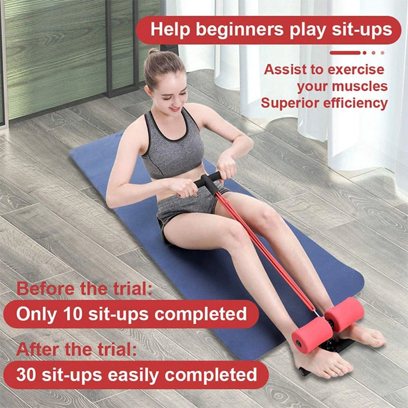 Foot Holder Fitness Assistant Equipment Floor Portable Adjustable Situp Bench Abdominal Muscle Home Workouts Sit up Bar Suction